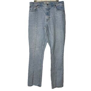 Abercrombie & Fitch The Skinny High Rise Light Wash Curve Love Jeans Sz 32/14R